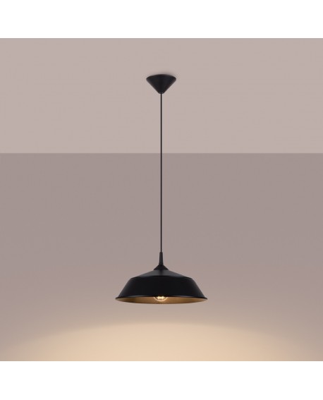 Lampa wisząca FRIKA czarna Sollux SL.1328