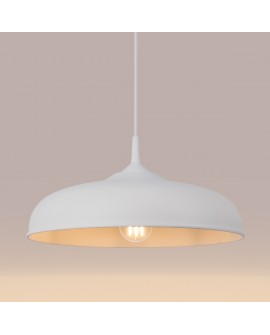 Lampa wisząca GINA biała Sollux SL.1329