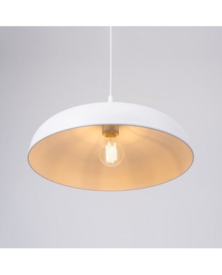 Lampa wisząca GINA biała Sollux SL.1329