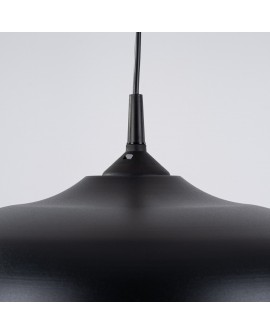 Lampa wisząca GINA czarna Sollux SL.1330