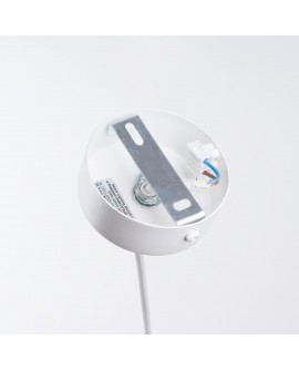 Lampa wisząca BRINA 1 biała Sollux SL.1331