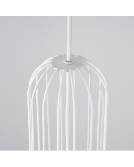 Lampa wisząca BRINA 1 biała Sollux SL.1331