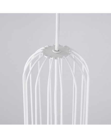 Lampa wisząca BRINA 1 biała Sollux SL.1331