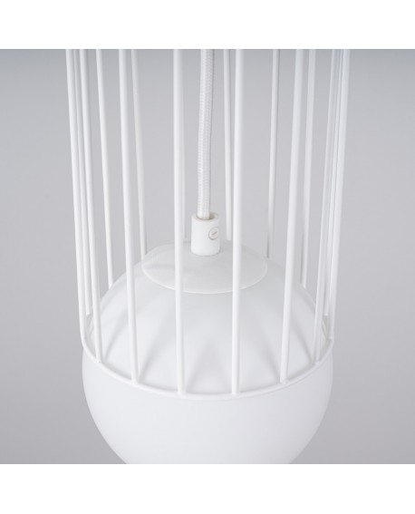 Lampa wisząca BRINA 1 biała Sollux SL.1331