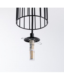 Lampa wisząca BRINA 1 czarna Sollux SL.1332