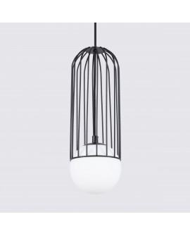 Lampa wisząca BRINA 1 czarna Sollux SL.1332