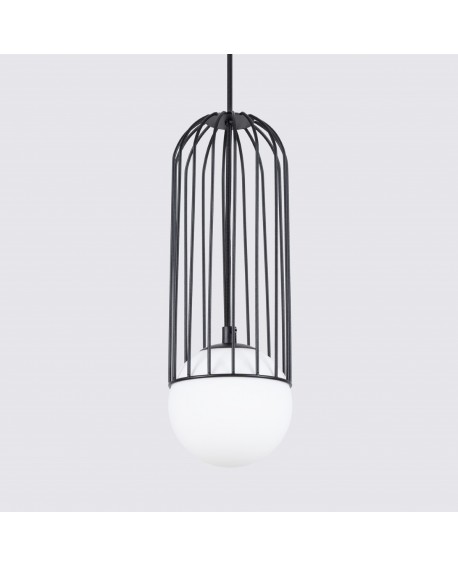 Lampa wisząca BRINA 1 czarna Sollux SL.1332