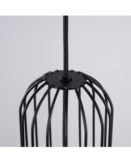 Lampa wisząca BRINA 1 czarna Sollux SL.1332