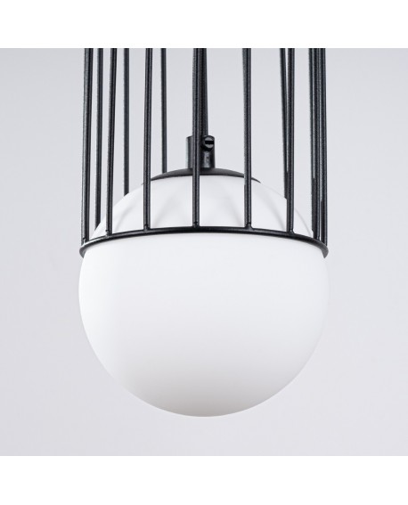 Lampa wisząca BRINA 1 czarna Sollux SL.1332