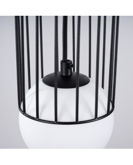 Lampa wisząca BRINA 1 czarna Sollux SL.1332