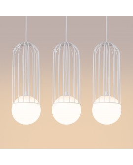 Lampa wisząca BRINA 3L biała Sollux SL.1333