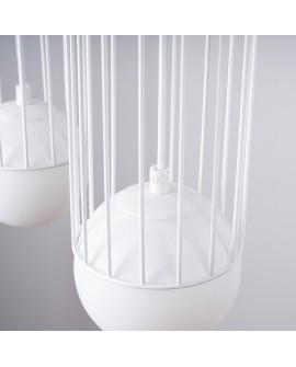 Lampa wisząca BRINA 3L biała Sollux SL.1333