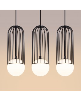 Lampa wisząca BRINA 3L czarna Sollux SL.1334