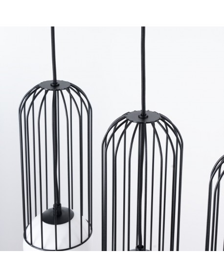 Lampa wisząca BRINA 3L czarna Sollux SL.1334