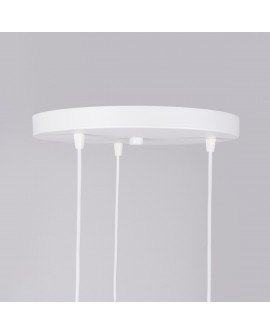 Lampa wisząca BRINA 3P biała Sollux SL.1335