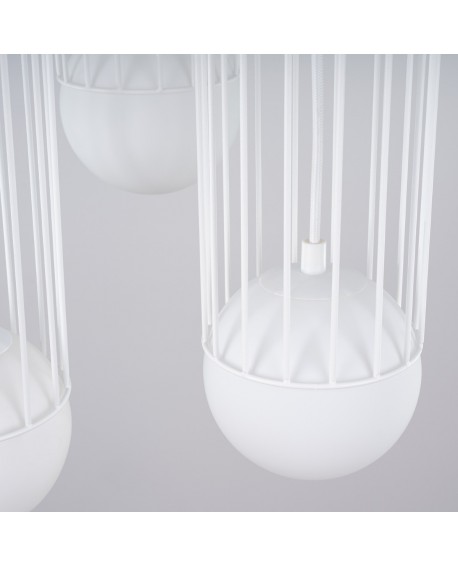 Lampa wisząca BRINA 3P biała Sollux SL.1335