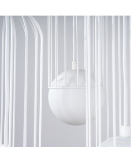 Lampa wisząca BRINA 3P biała Sollux SL.1335