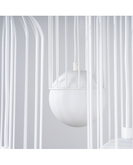 Lampa wisząca BRINA 3P biała Sollux SL.1335