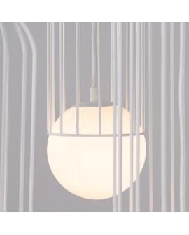 Lampa wisząca BRINA 3P biała Sollux SL.1335