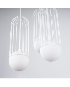 Lampa wisząca BRINA 3P biała Sollux SL.1335