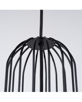 Lampa wisząca BRINA 3P czarna Sollux SL.1336