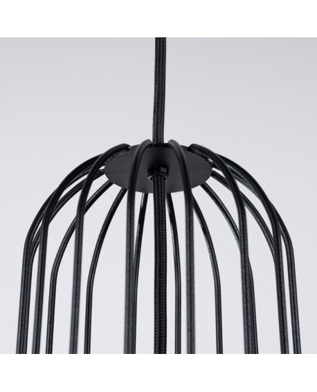 Lampa wisząca BRINA 3P czarna Sollux SL.1336