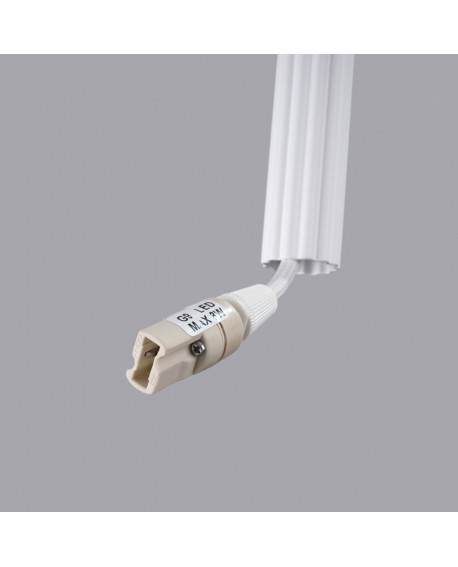 Lampa wisząca ARCHE 1 biała Sollux SL.1337