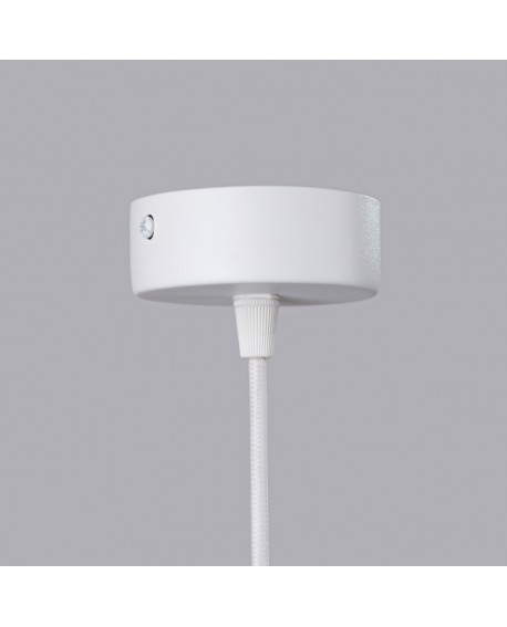 Lampa wisząca ARCHE 1 biała Sollux SL.1337