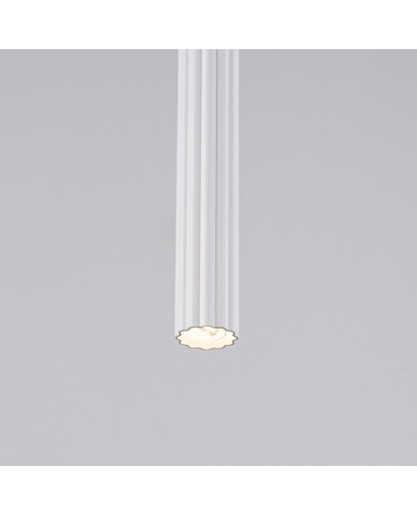 Lampa wisząca ARCHE 1 biała Sollux SL.1337