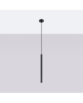Lampa wisząca ARCHE 1 czarna Sollux SL.1338