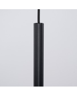 Lampa wisząca ARCHE 1 czarna Sollux SL.1338