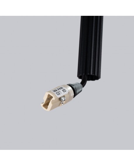 Lampa wisząca ARCHE 1 czarna Sollux SL.1338