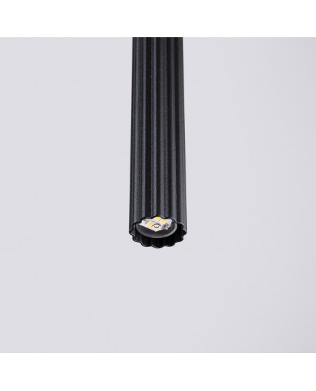 Lampa wisząca ARCHE 1 czarna Sollux SL.1338