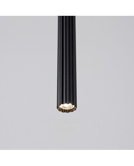 Lampa wisząca ARCHE 1 czarna Sollux SL.1338