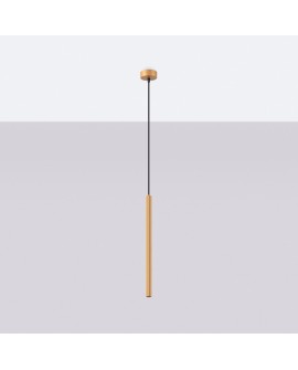 Lampa wisząca ARCHE 1 złota Sollux SL.1339