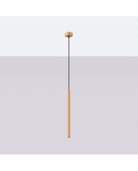 Lampa wisząca ARCHE 1 złota Sollux SL.1339