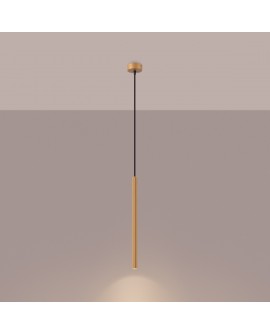 Lampa wisząca ARCHE 1 złota Sollux SL.1339