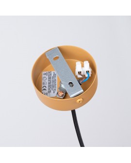 Lampa wisząca ARCHE 1 złota Sollux SL.1339