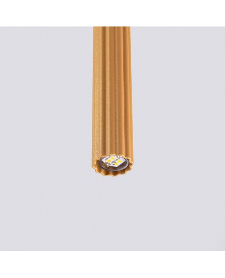 Lampa wisząca ARCHE 1 złota Sollux SL.1339