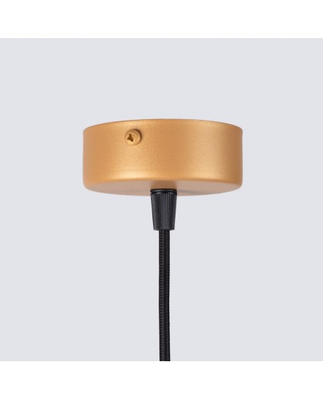 Lampa wisząca ARCHE 1 złota Sollux SL.1339