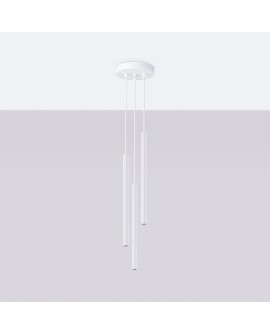 Lampa wisząca ARCHE 3P biała Sollux SL.1340
