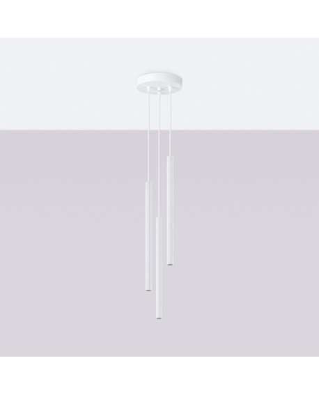 Lampa wisząca ARCHE 3P biała Sollux SL.1340