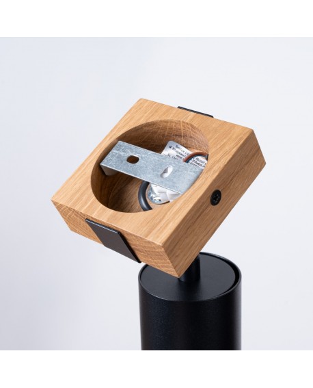 Kinkiet FAGER 1 czarny Sollux SL.1343