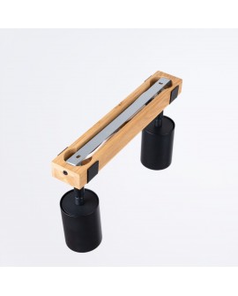 Plafon FAGER 2 czarny Sollux SL.1344