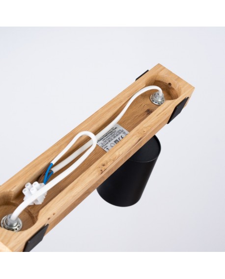 Plafon FAGER 2 czarny Sollux SL.1344