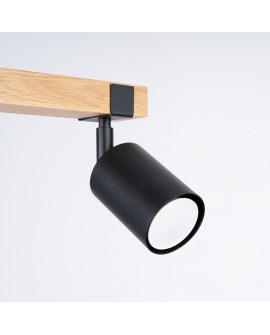 Plafon FAGER 2 czarny Sollux SL.1344