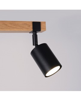 Plafon FAGER 2 czarny Sollux SL.1344