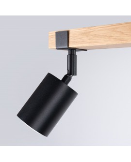 Plafon FAGER 2 czarny Sollux SL.1344