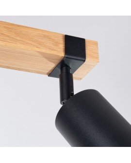 Plafon FAGER 2 czarny Sollux SL.1344