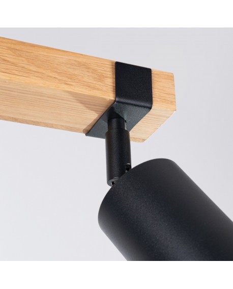 Plafon FAGER 2 czarny Sollux SL.1344